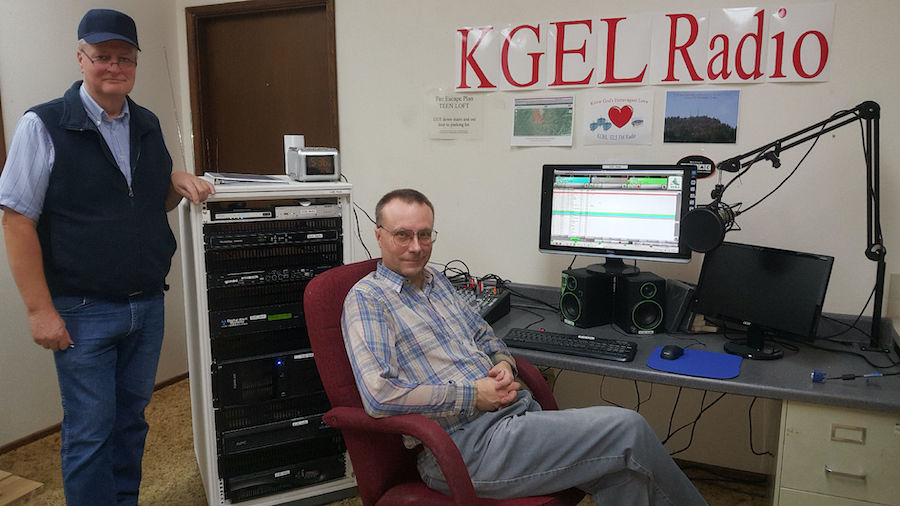 KGEL Radio Studio
